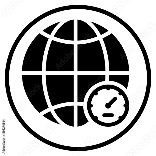 worldwide glyph icon