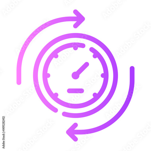exchange gradient icon