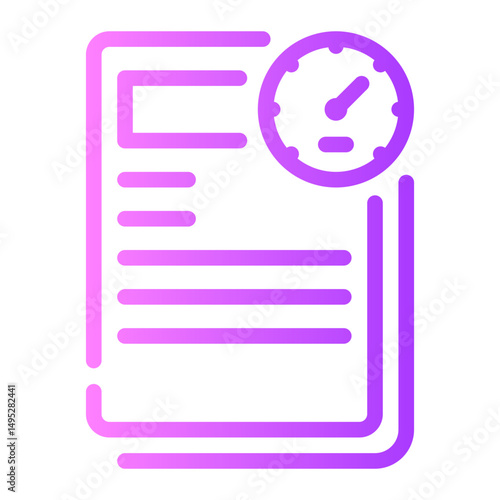 files gradient icon