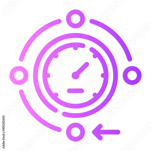 workflow gradient icon