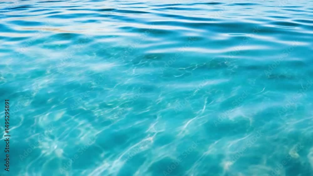 Azure Waters' Embrace: A captivating image of crystal-clear ocean water, showcasing the serene beauty and dynamic textures of the underwater world. Azure Waters' Embrace: A captivating image of crystal-clear ocean water, showcasing the serene beauty and dynamic textures of the underwater world.