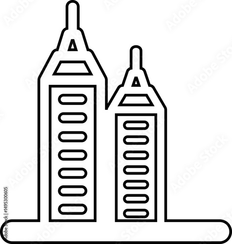 Two buildings