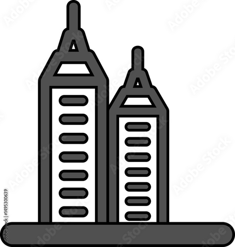 Two buildings