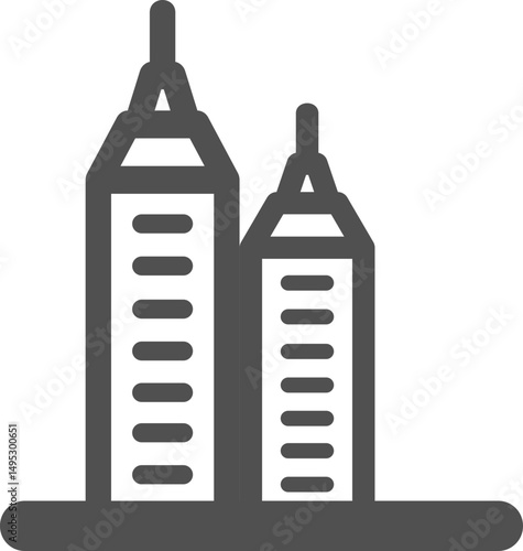 Two buildings