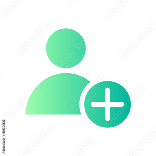 add gradient icon