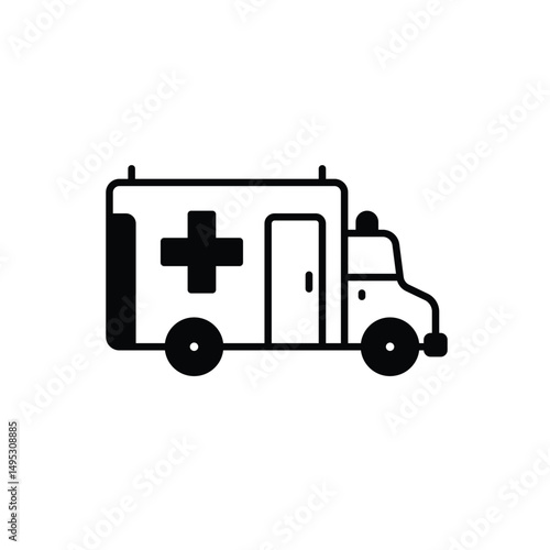 Wallpaper Mural Ambulance Icon vector Torontodigital.ca