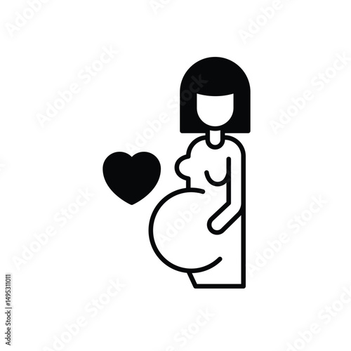 Pregnancy Icon vector