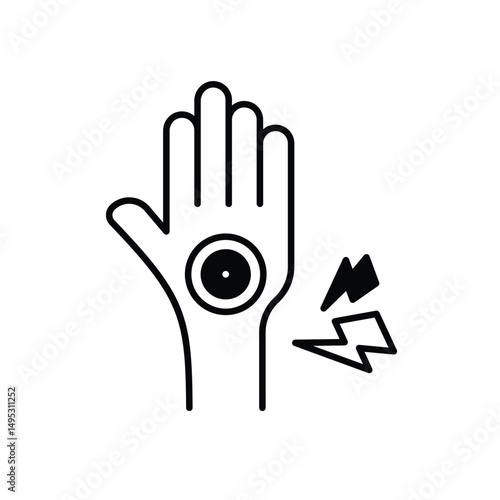 Carbuncle Icon vector