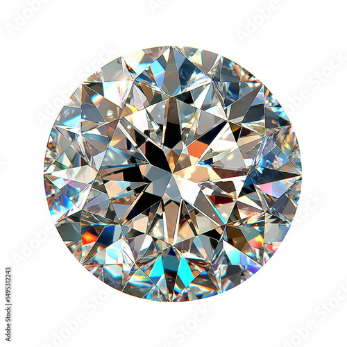 Isolated Round Diamond