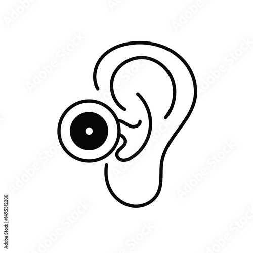 Earache Icon vector