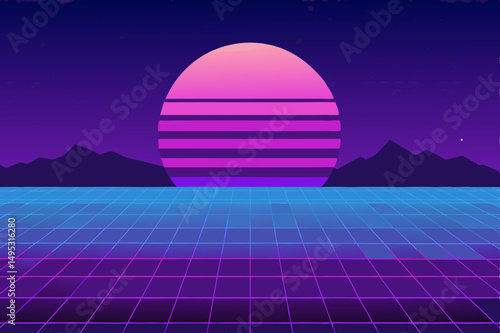 sunrise over the ocean