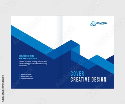 Cover design, creative layout of the magazine page, booklet, catalog, cover layout of the company s annual report