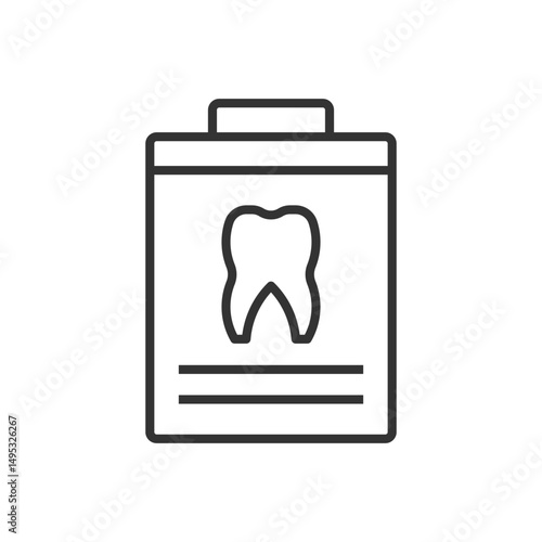 Dental Clipboard Icon