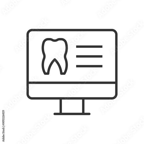 Dental Computer Icon