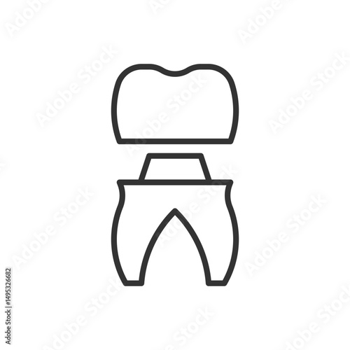 Tooth Cap Icon