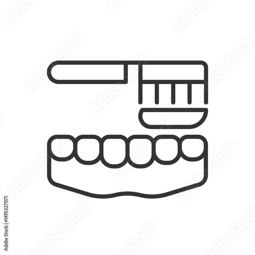 Toothbrush Icon