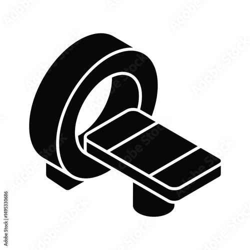 Check out this isometric icon for mri scan