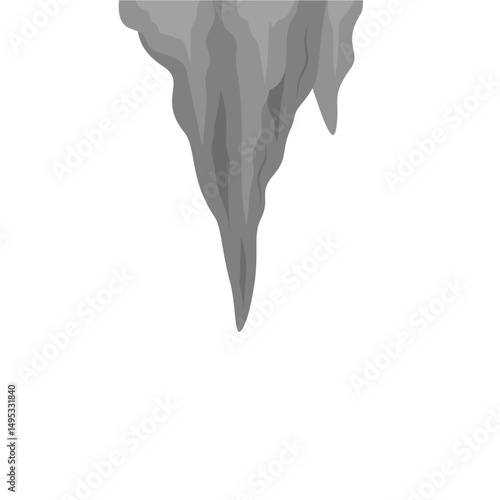 Stalactite and Stalagmite Illustration