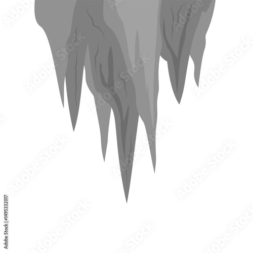 Stalactite and Stalagmite Illustration