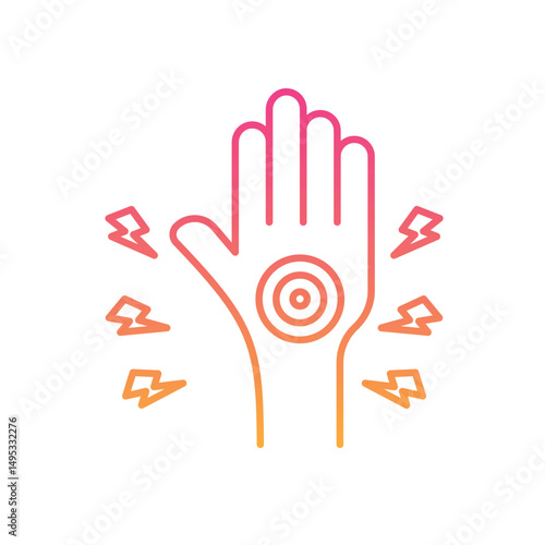 Pins And Needles Icon vector