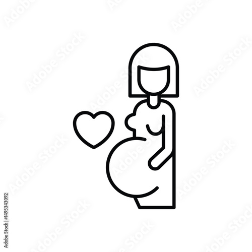 Pregnancy Icon vector