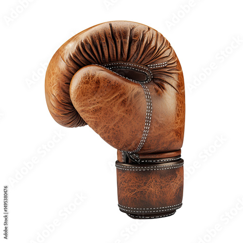 Boxing Glove Isolated on Transparent Background – Sports Equipment Icon