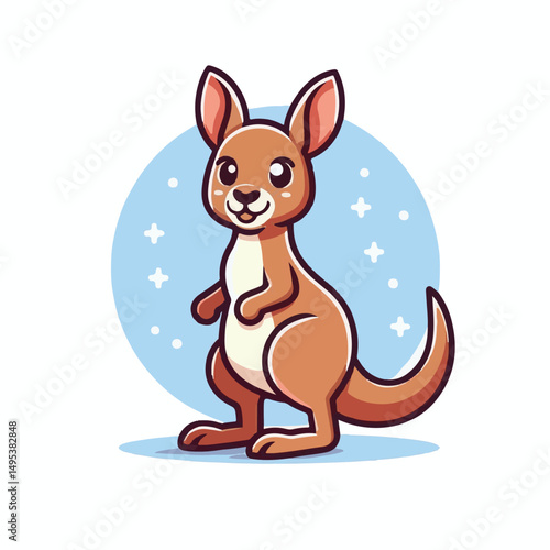 australia, kangaroo, animal, australian, wildlife, mammal, nature, marsupial, cute, wild, pouch, baby, brown, joey, illustration, aussie, fauna, wallaby, vector, wilderness, outback, native, isolated,