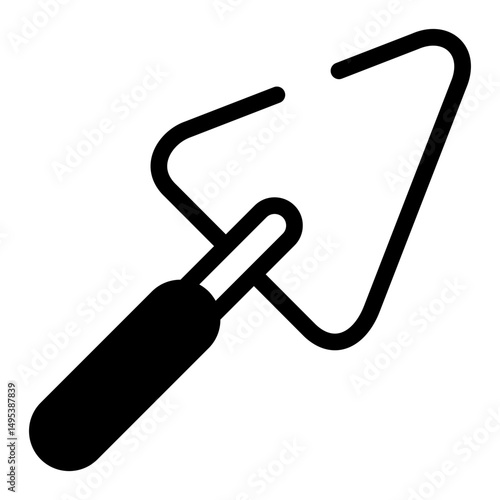 cement trowel icon