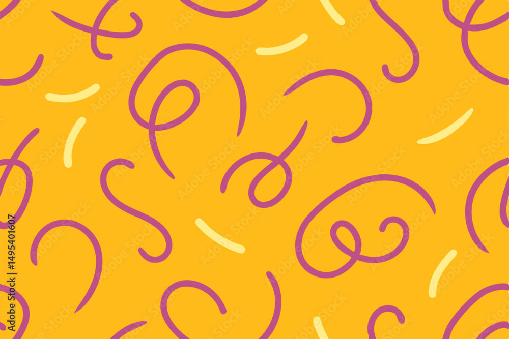 Obraz premium seamless pattern with orange flowers