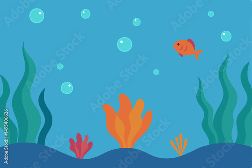 fish in the water