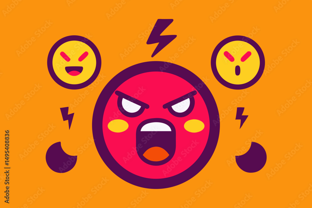 Fototapeta premium vector illustration of an abstract background