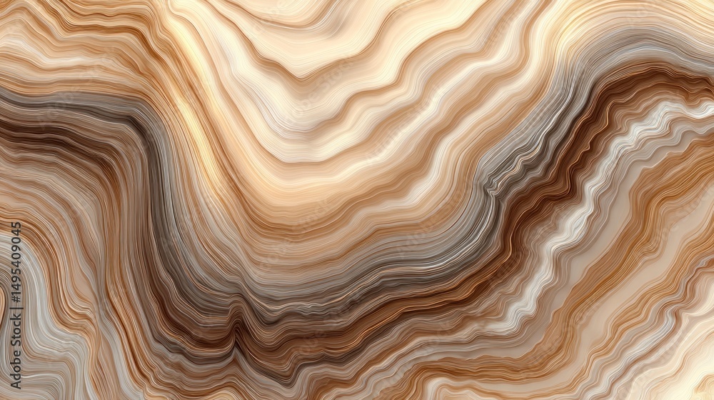 Abstract Brown Onyx Marble Texture: Swirling Waves of Beige, Brown, and Gray Hues Abstract Brown Onyx Marble Texture: Swirling Waves of Beige, Brown, and Gray Hues