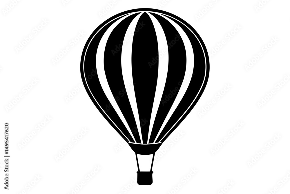 Naklejka premium hot air balloon vector illustration