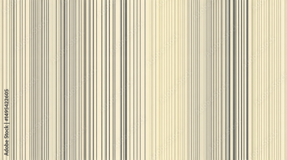 Obraz premium Seamless vertical striped pattern in neutral tones for design projects