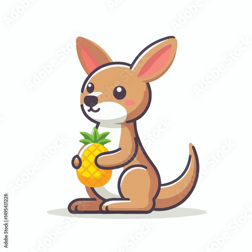 australia, kangaroo, animal, australian, wildlife, mammal, nature, marsupial, cute, wild, pouch, baby, brown, joey, illustration, aussie, fauna, wallaby, vector, wilderness, outback, native, isolated,