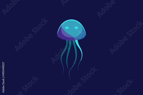 jelly fish in the aquarium