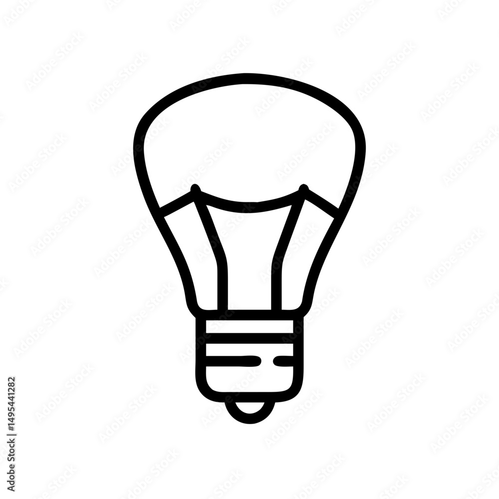 Icon of a Light Bulb Icon of a Light Bulb