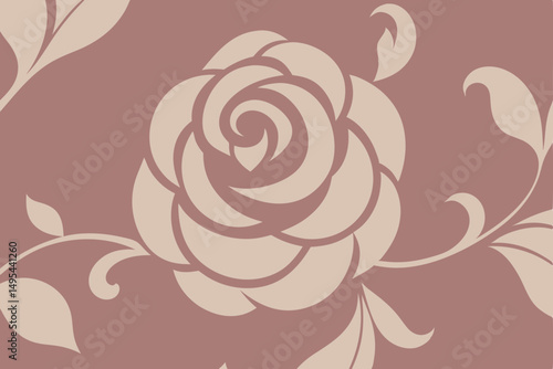 seamless pattern with roses