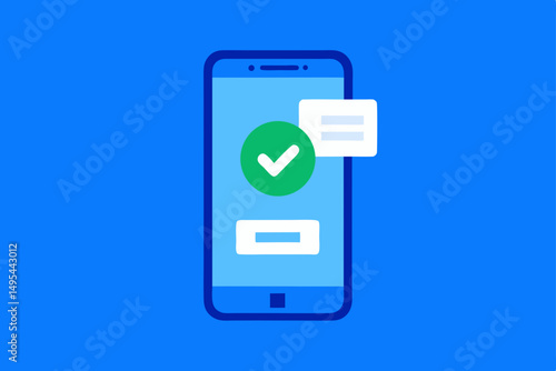 Free Download mobile phone with flat icons - GFXLoad