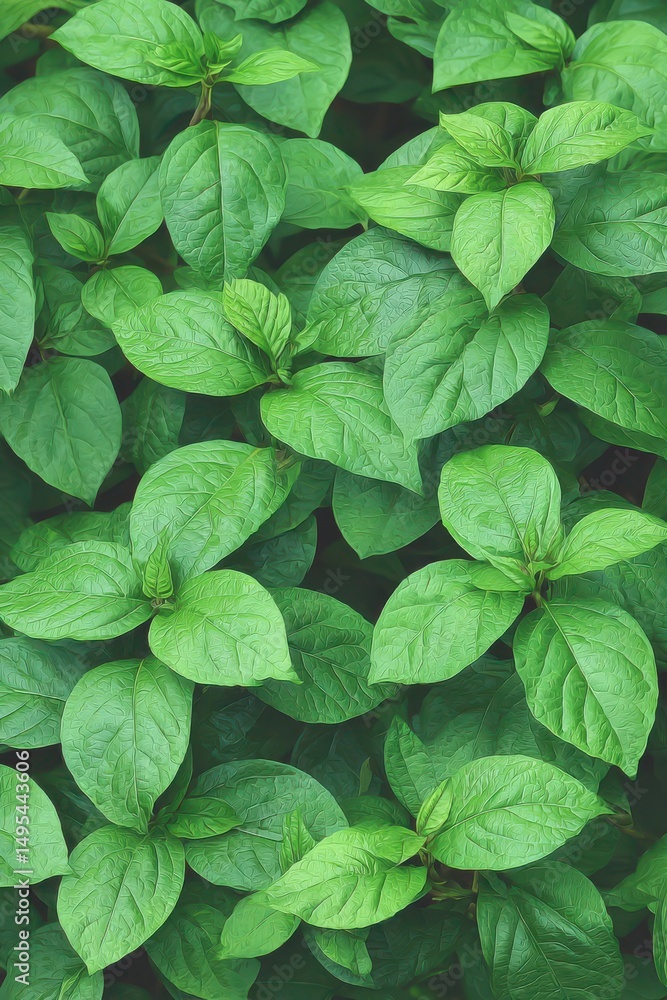 Lush Green Foliage Background Texture Vibrant Emerald Leaves Lush Green Foliage Background Texture Vibrant Emerald Leaves