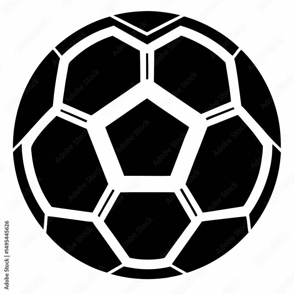 Fototapeta premium soccer ball isolated on white