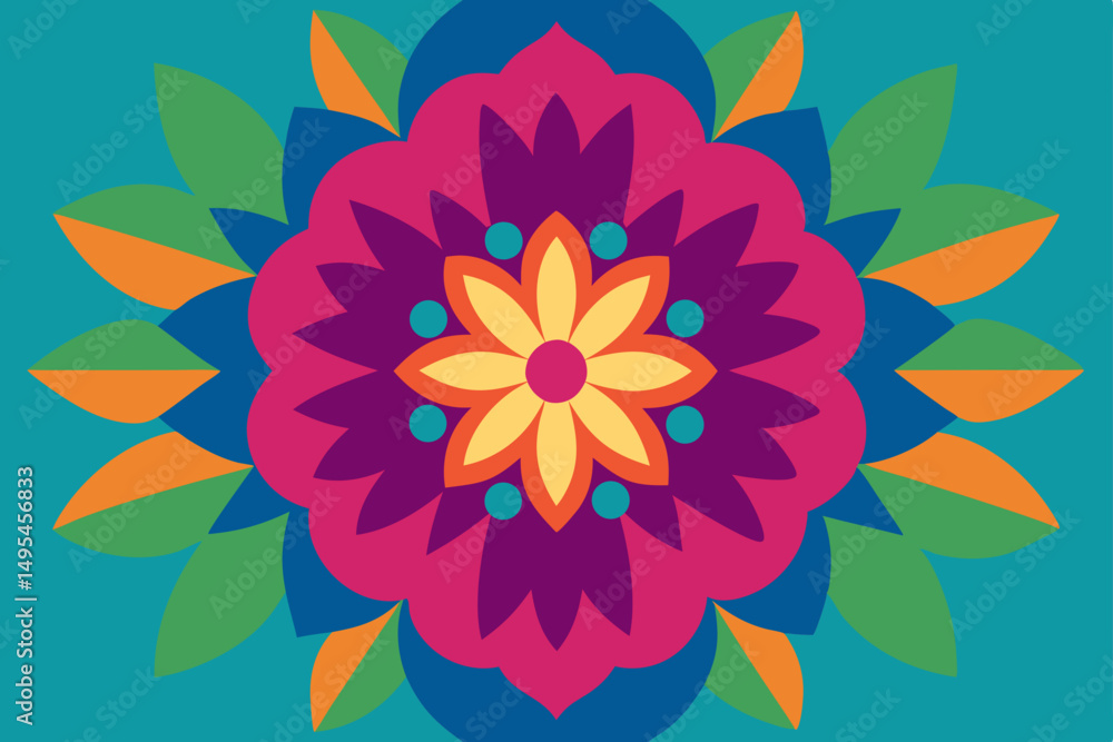 Fototapeta premium abstract floral background