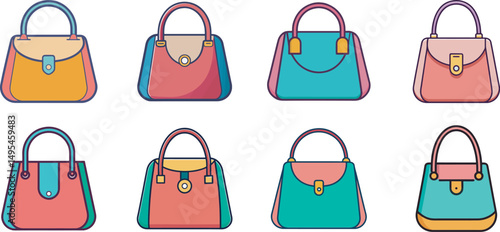 colorful shopping bags