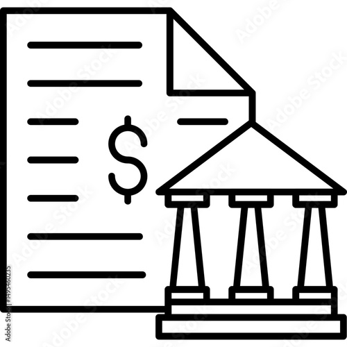 Bank Statement Icon