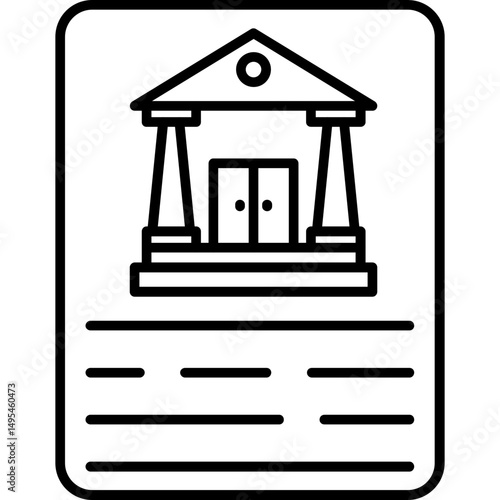 Bank Reconciliation Icon
