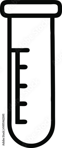 Test Tube with Cap Icon