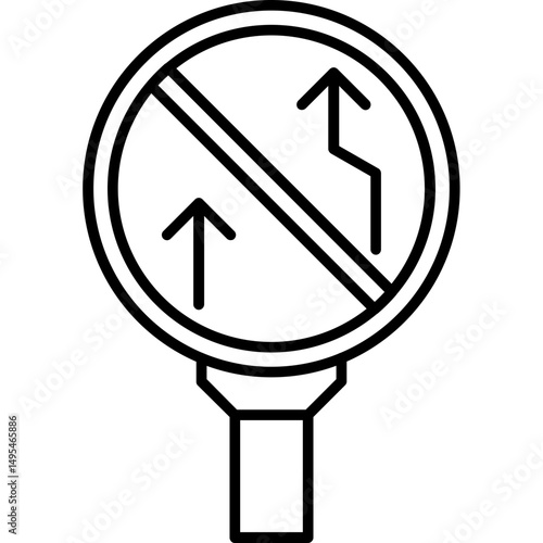 No Overtaking Icon