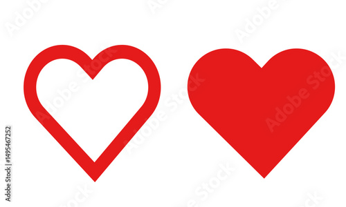 heart icons set vector.  heart symbol for love .  Different simple vector hearts and love. 

Collection of heart illustrations.Heart Symbol Collection – Valentine & Relationship Icons.

