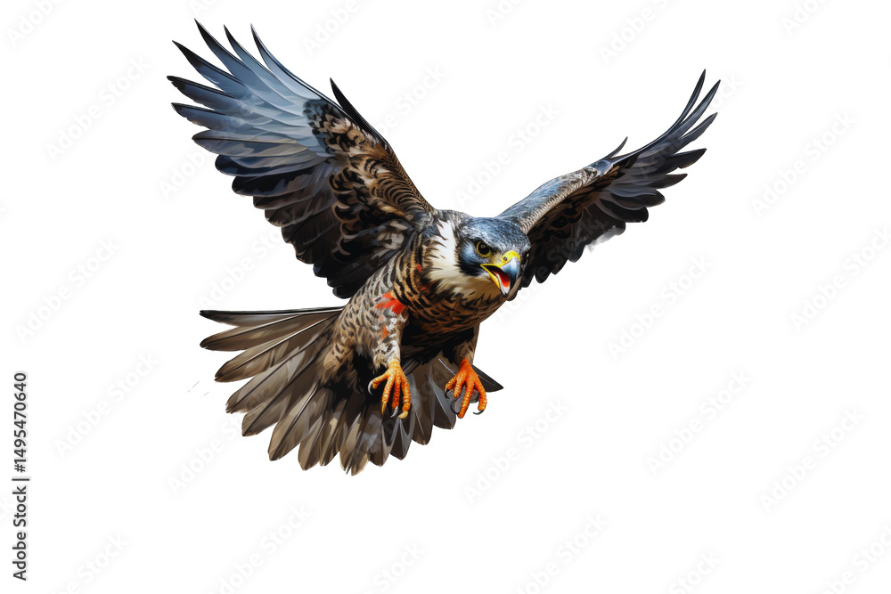 Obraz premium Hawk (JPG 300Dpi 10800x7200)