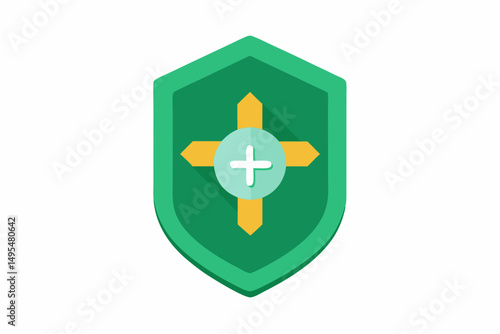 Free Download vector illustration of a shield - GFXLoad